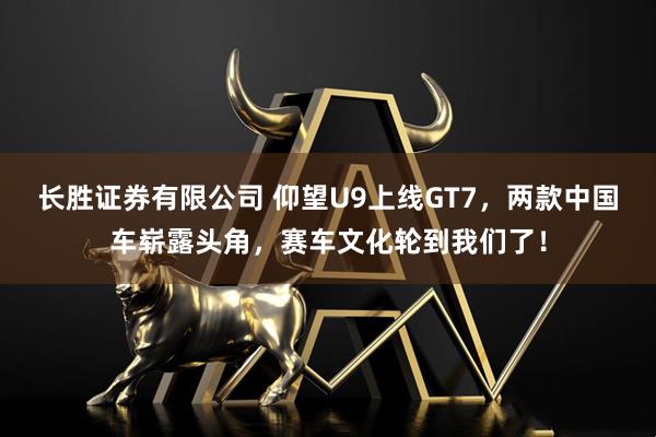 长胜证券有限公司 仰望U9上线GT7，两款中国车崭露头角，赛车文化轮到我们了！